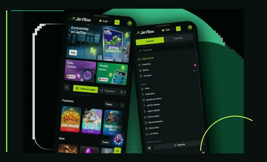 Visual JetTon relacionado a JetTon app: como usar a plataforma no celular